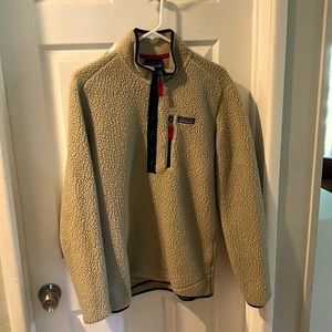 Patagonia Sherpa Quarter Zip Sweater